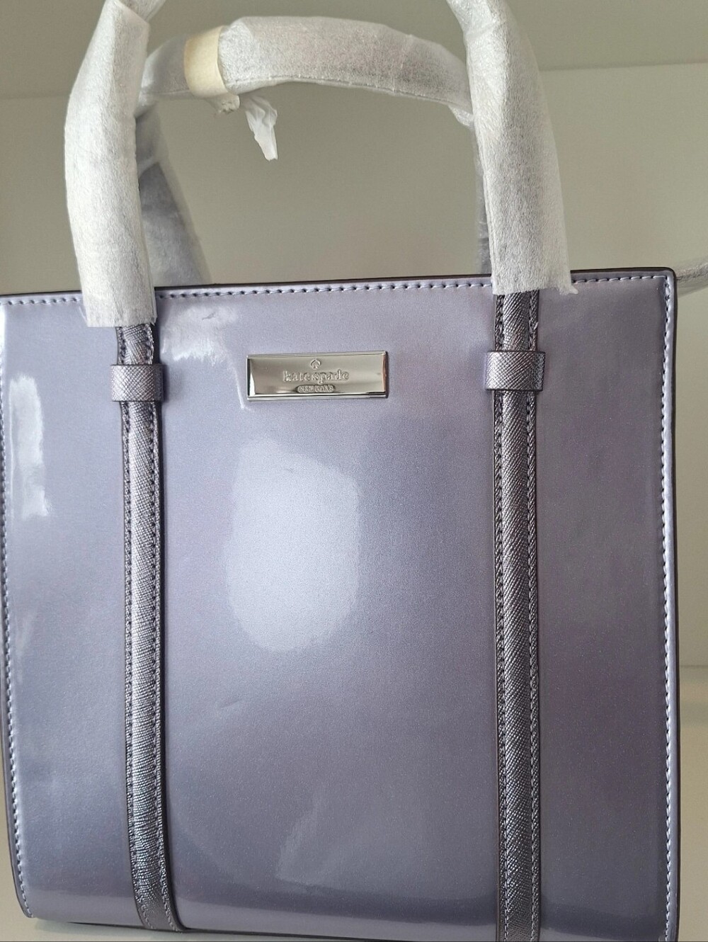 Kate Spade Lavender Kenzie Small Tote NWT - Picture 3 of 6